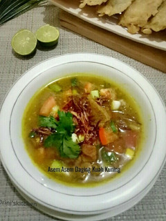 Foto resep Asem Asem Daging Kuah Kuning