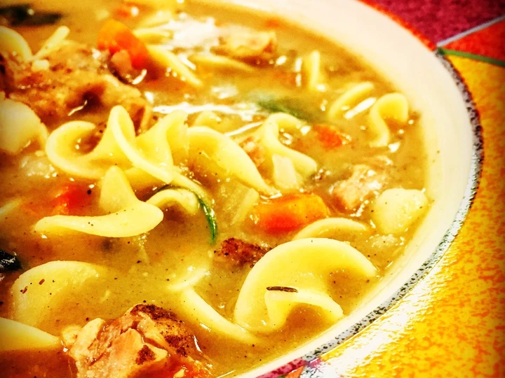 Recipe Cilantro Lime Chicken Noodle Soup which Delicious