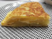 A picture of spanish omelette /tortilla