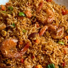 A picture of Seafood Fried Rice.