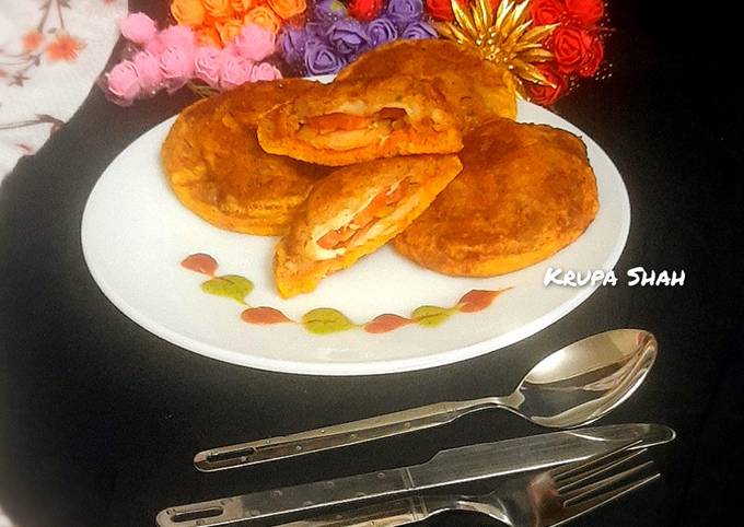 Cheesy Burger pakoda