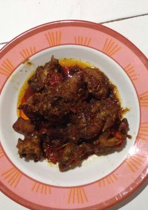 Foto resep Ayam goreng bumbu rujak