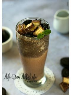 Foto resep Milo oreo milkshake