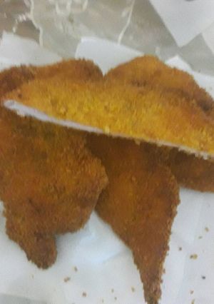 صورة لوصفة شنتسل دجاج🐔