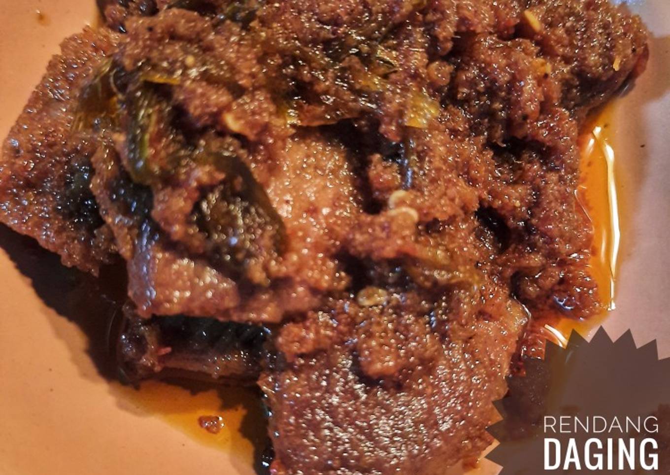 Rendang Daging Sapi