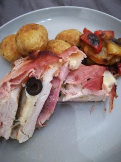 Töltött csirkemell recept fotója
