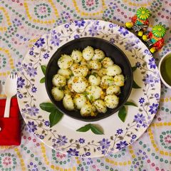 A picture of Goli idli.