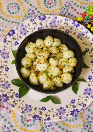 A picture of Goli idli.