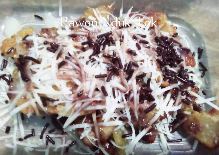 Resep Unik Pisang Coklat Praktis Enak