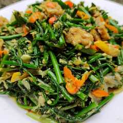 A picture of Tumis Pakis + Tempe.