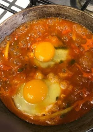 Una foto de Huevos Ahogados