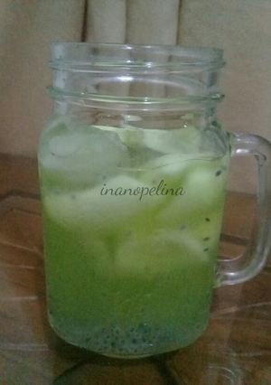 Foto resep 12. Es melon lemon #BikinRamadanBerkesan