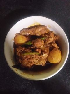 দহি চিকেন রেসিপির প্রধান ছবি