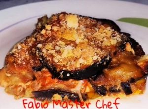 Foto di Medaglione di Melanzane alla Parmigiana Monoporzione