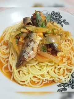 Foto resep Spageti Kuah Sarden