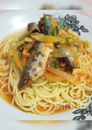 Foto resep Spageti Kuah Sarden