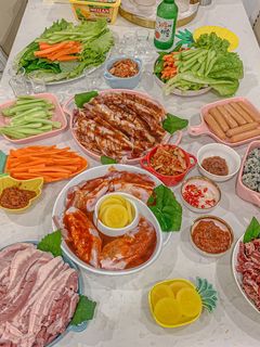 Hình của món Thịt nướng tại nha.