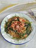 Mie Kangkung Udang