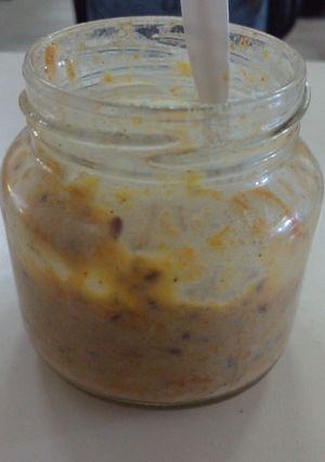 Una foto de Avena Trasnochada sabor Calabaza