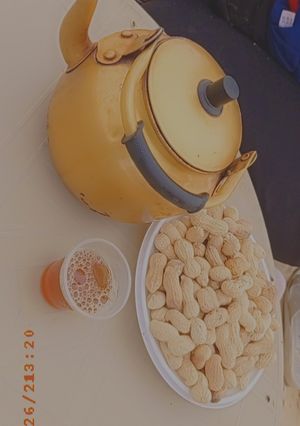 صورة لوصفة احلى شاي على الحطب