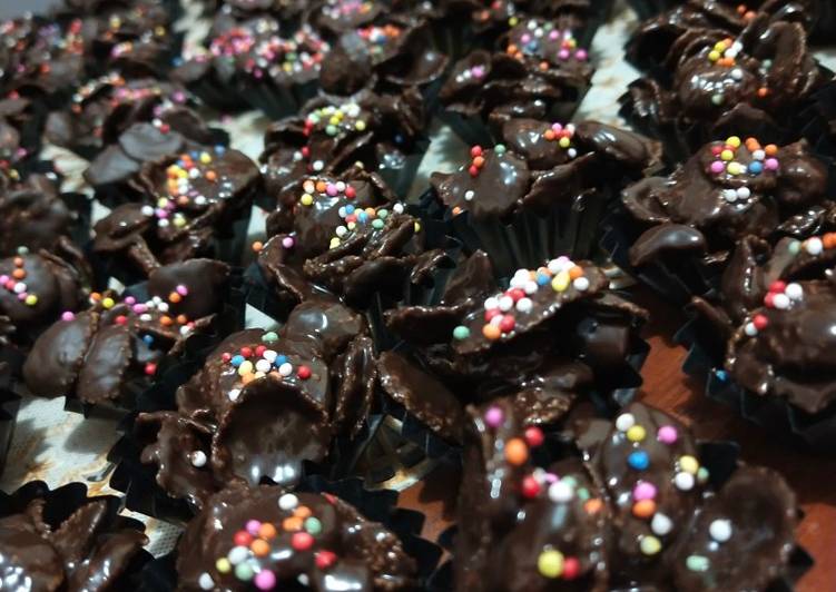 Coklat cornflakes mede