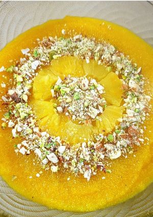 A picture of Pineapple Halwa.