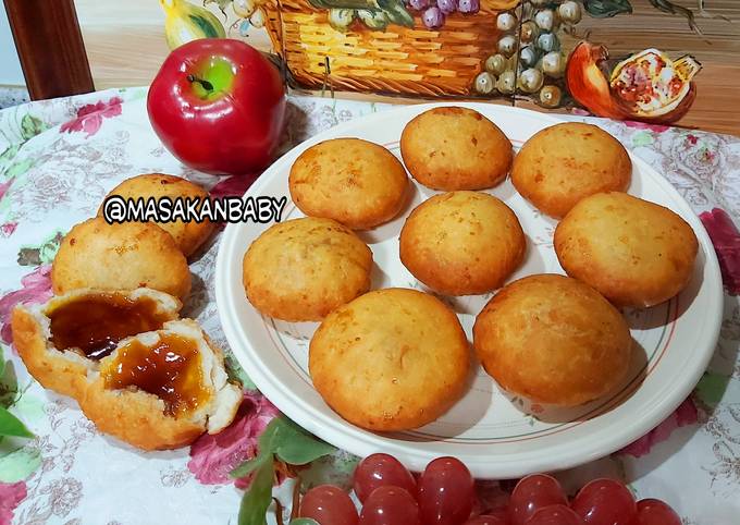 Camilan Terigu Goreng Isi Gula Merah, Mudah Dan Praktis