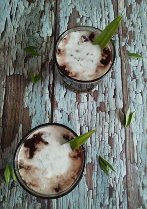 Foto resep Bubuh Injin alias Bubur Ketan Hitam mix Kacang hijau