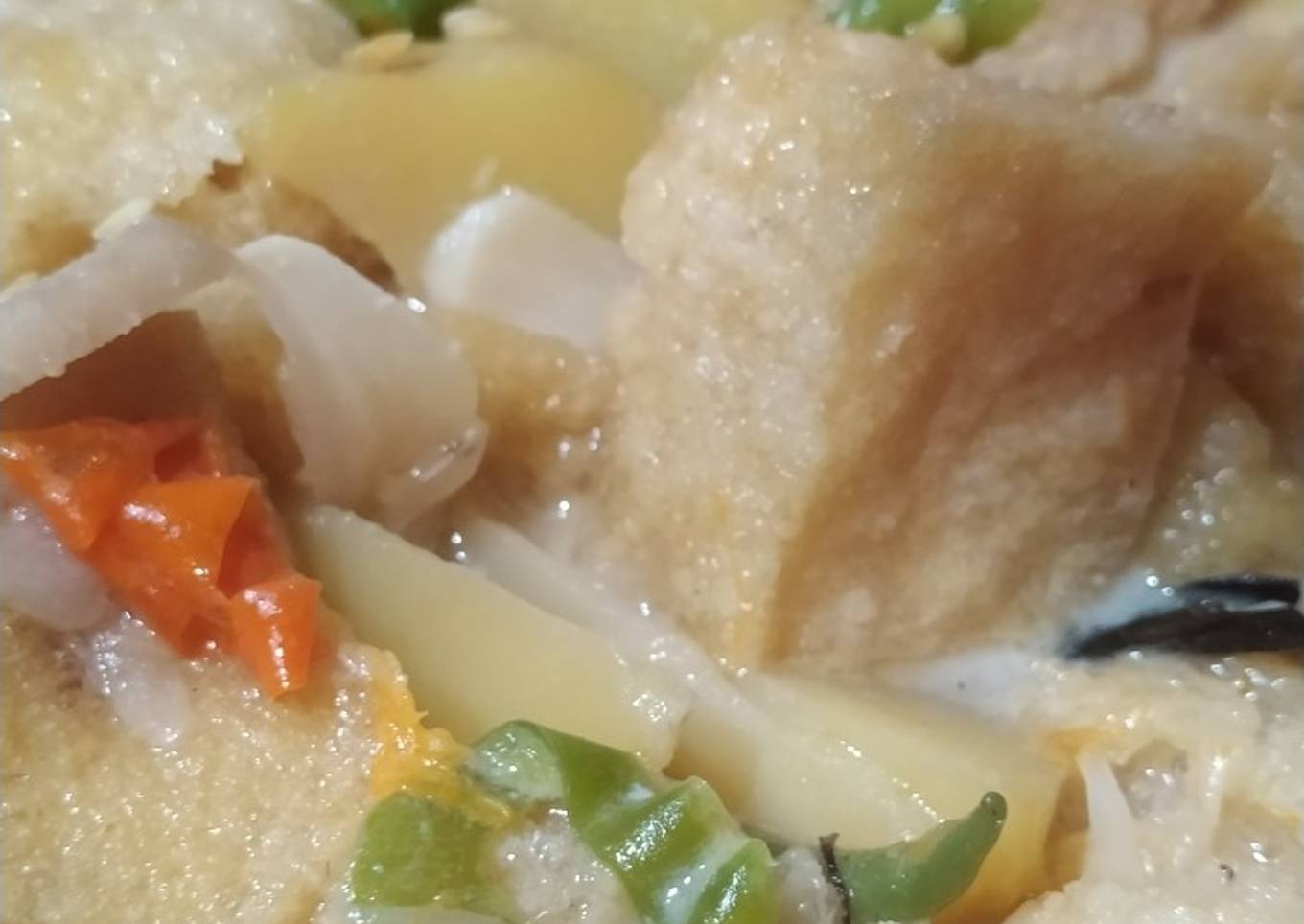 Sambel krecek kentang