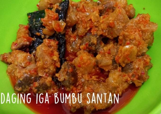 Daging Iga bumbu santan