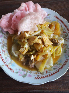 Foto resep Lontong sayur/ lontong lodeh