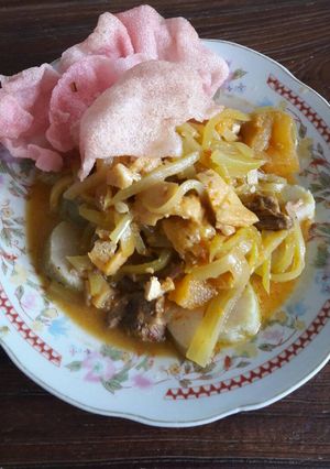 Foto resep Lontong sayur/ lontong lodeh
