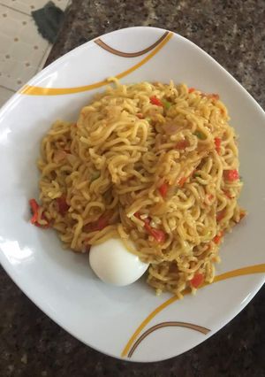 A picture of Jollof Noodles.