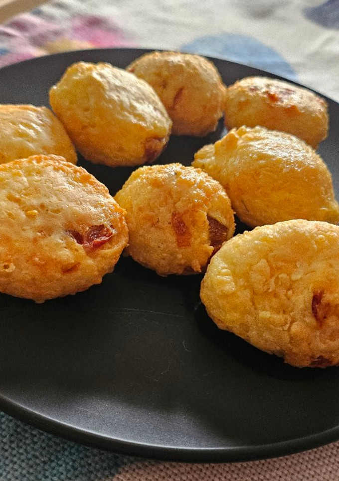 Una foto de Bolitas de queso 🧀 freidora de aire