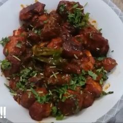 A picture of Chicken 65.