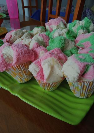 Foto resep Bolu Kukus Mekar hanya satu telur