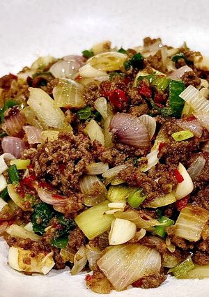 Foto resep Tumis Daging Cincang Bawang 👍🏼👍🏼👍🏼