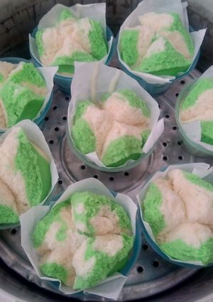 Foto resep 1. Bolu kukus no soda (takaran sendok)