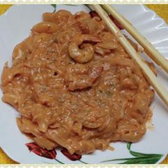 A picture of Mayo Shrimps Pasta.