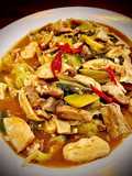 Tito Daging Babi Cah Sayur Asin