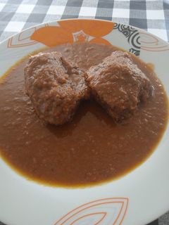 Una foto de Carrillera en salsa