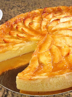 Foto principal de Tarta de manzana sin azúcar