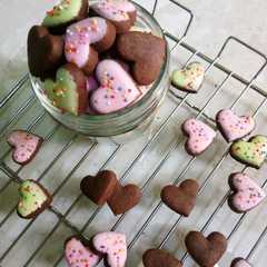 A picture of Cookies Cokelat Royal Icing.