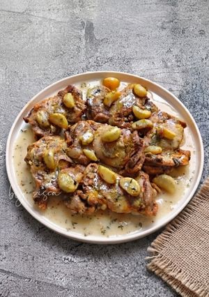 Foto resep Creamy Garlic Butter Chicken