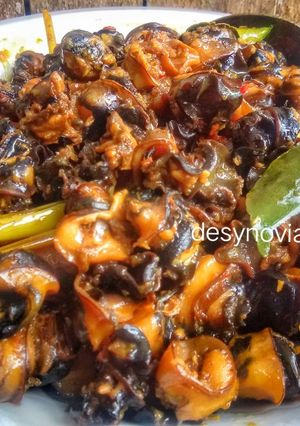 Foto resep Keong sawah pedas