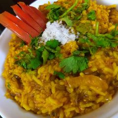 A picture of Tomato khichadi.