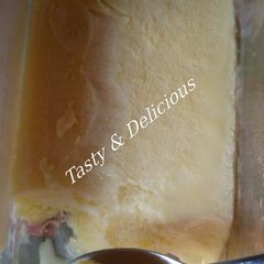 A picture of Custard vanilla ice cream.