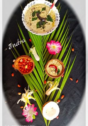 A picture of Coconut Chutney (Nariyal Chutney Recipe).