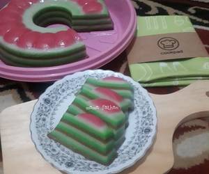 Siap Saji Kue lapis tepung beras Enak Sederhana