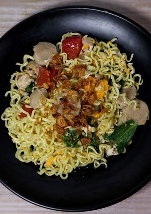 Foto resep Mie Tek Tek Nyemek